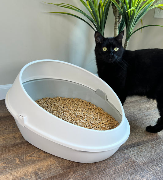 Pine Pellet Litter Box